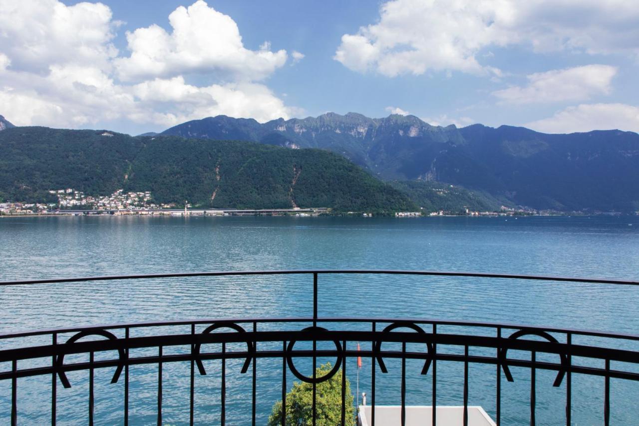 76 The Lake House - Lugano Melide Bagian luar foto