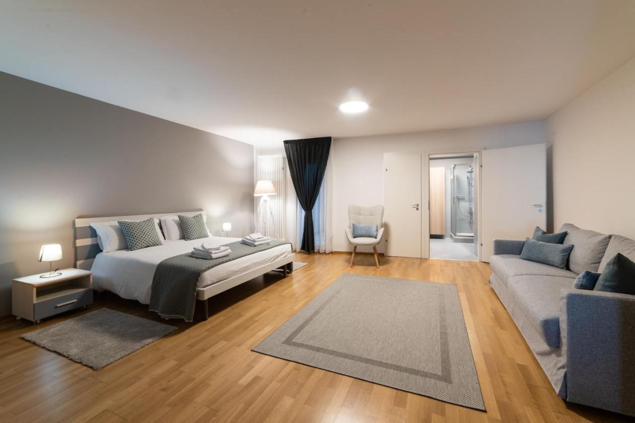 76 The Lake House - Lugano Melide Bagian luar foto