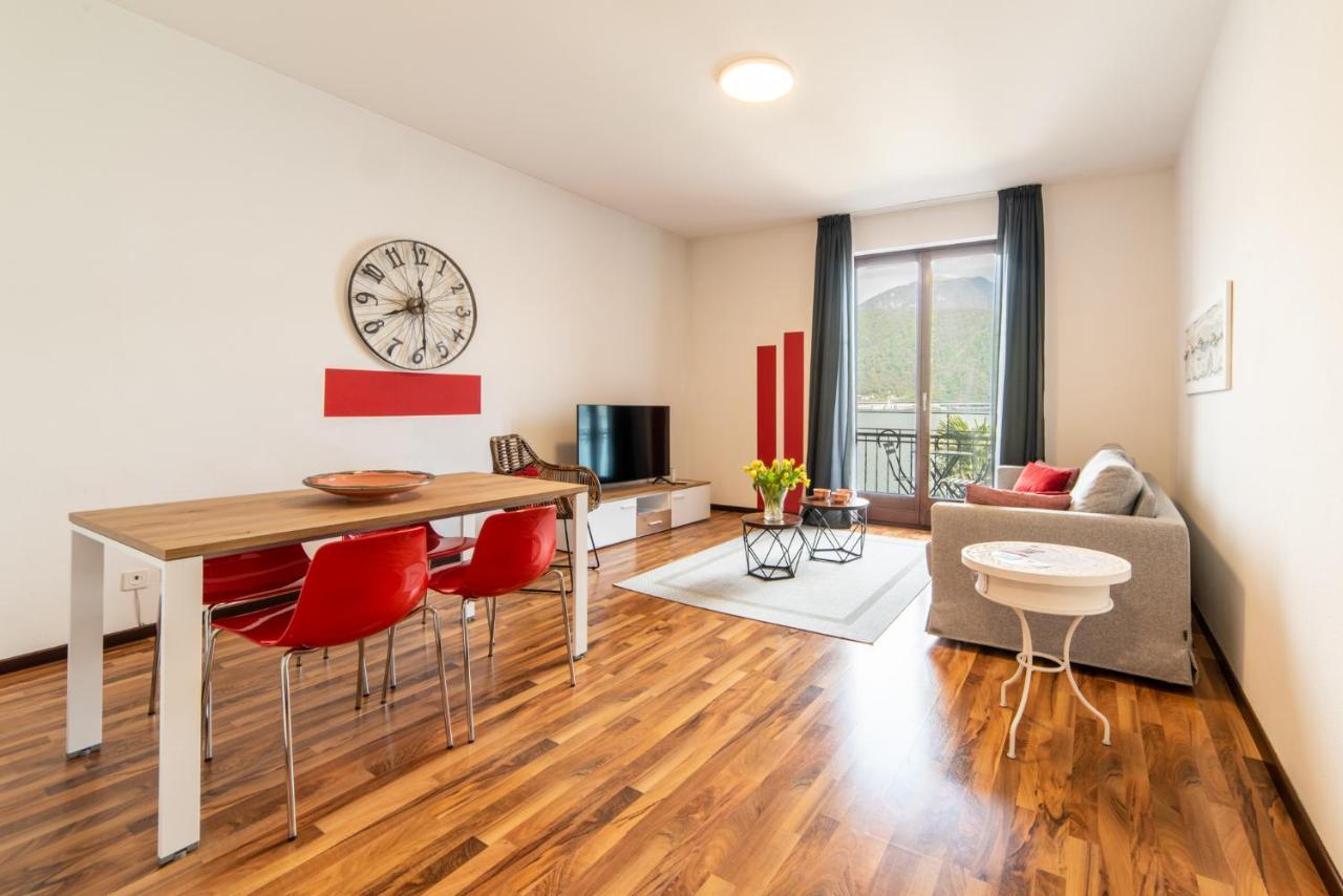76 The Lake House - Lugano Melide Bagian luar foto