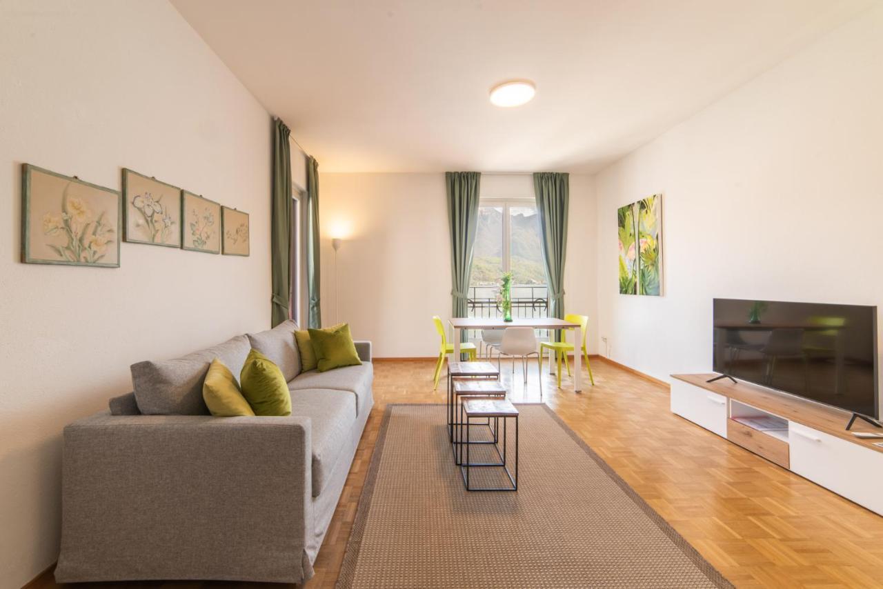 76 The Lake House - Lugano Melide Bagian luar foto