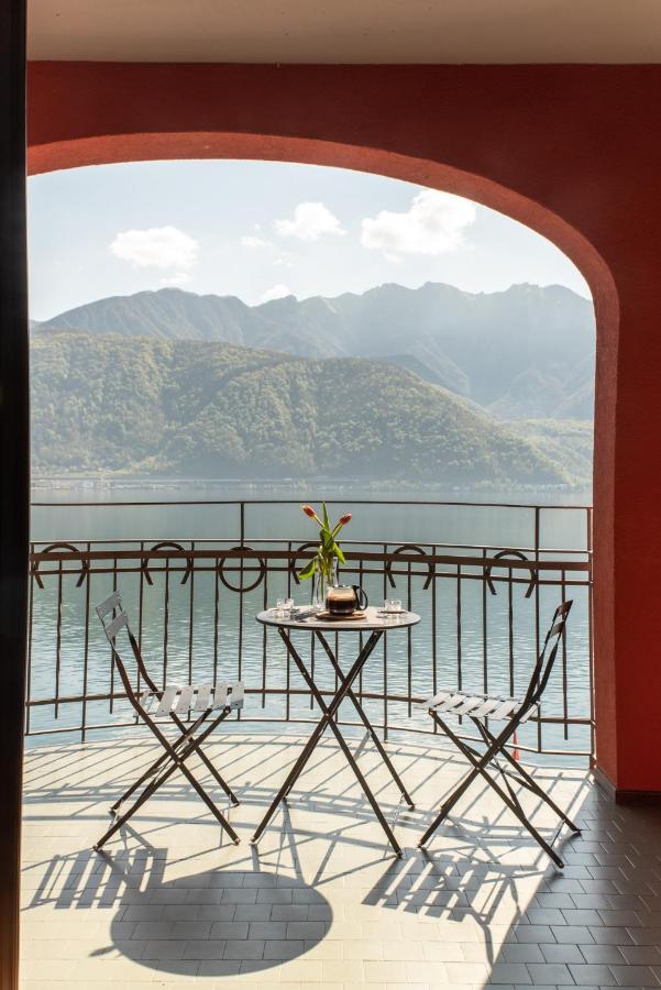 76 The Lake House - Lugano Melide Bagian luar foto